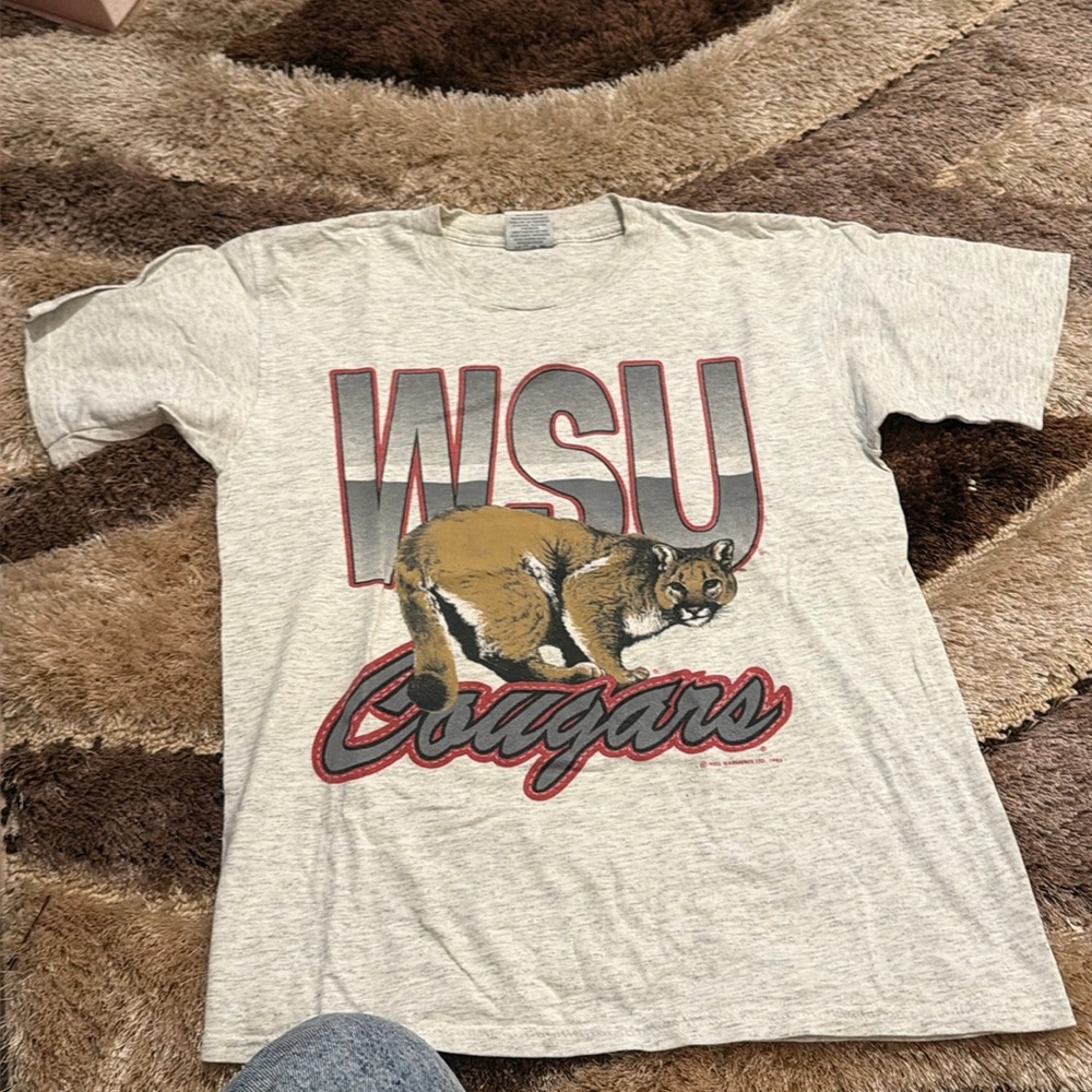 VINTAGE WSU COUGARS T-SHIRT